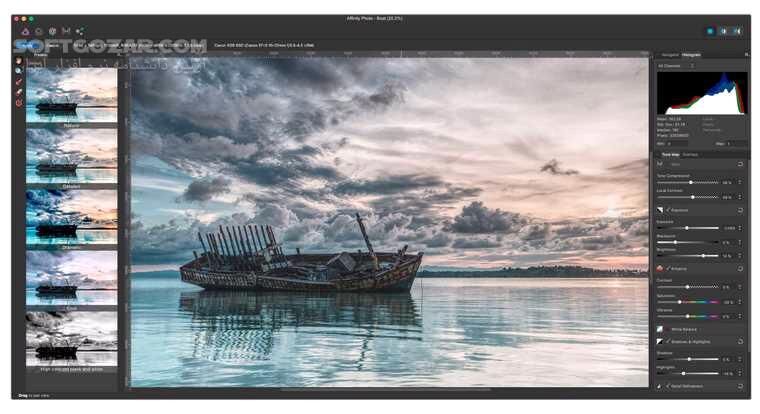 دانلود Affinity Photo 2.6.5.3782 / macOS - دانلود روتوش عکس افینیتی فوتو - سافت گذر