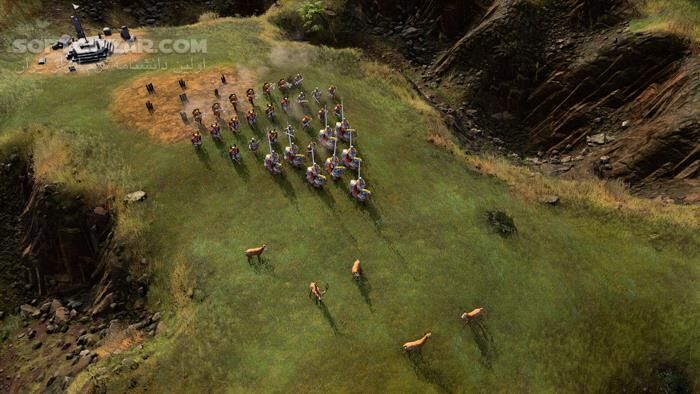 دانلود Age of Empires IV: Anniversary Edition – Knights of Cross and Rose - دانلود بازی عصر فرمانروایان 4 - سافت گذر