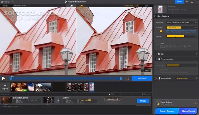 دانلود Aiarty Video Enhancer 3.3 - دانلود ویرایش ویدئو - سافت گذر