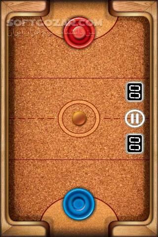 دانلود Air Hockey Deluxe 1.8 for Android - دانلود هاکی برای اندروید - سافت گذر