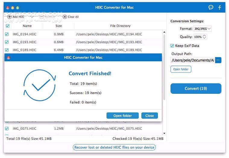 دانلود Aiseesoft HEIC Converter 1.0.32 / macOS - دانلود تبدیل فرمت HEIC به JPEG - سافت گذر