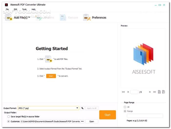 دانلود Aiseesoft PDF Converter Ultimate 3.3.62 - دانلود تبدیل فرمت فایل های پی دی اف - سافت گذر