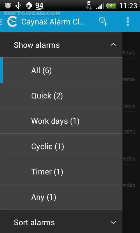 دانلود Caynax Alarm Clock PRO 10.0.4 PRO for Android +4.0 - دانلود زنگ هشدار کینکس برای اندروید - سافت گذر