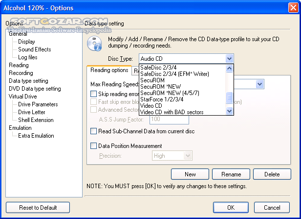 دانلود Alcohol 120% v2.1.1.2201 - دانلود درایو مجازی و رایت DVD - سافت گذر