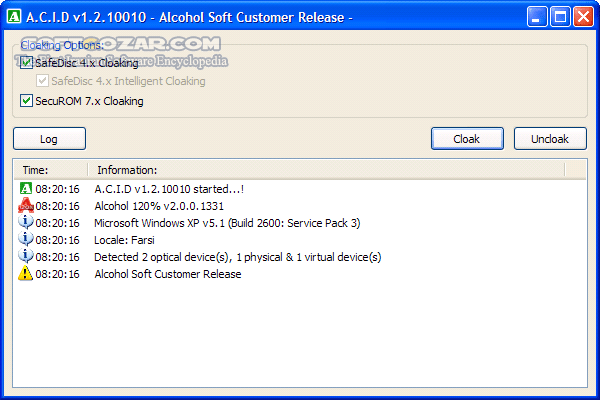 دانلود Alcohol 120% v2.1.1.2201 - دانلود درایو مجازی و رایت DVD - سافت گذر