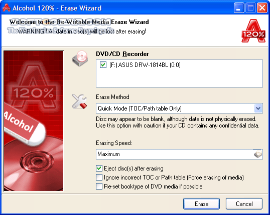 دانلود Alcohol 120% v2.1.1.2201 - دانلود درایو مجازی و رایت DVD - سافت گذر