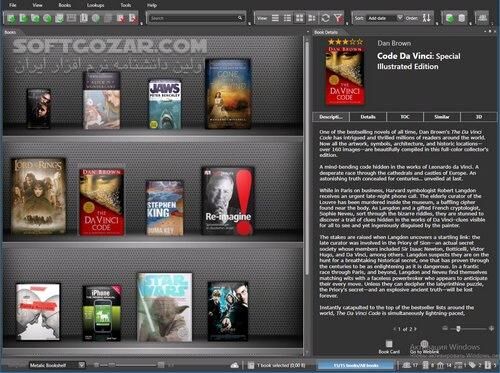 دانلود Alfa eBooks Manager Pro / Web 9.4.10.1 - دانلود مدیریت کتاب های دیجیتال آلفا ایبوک - سافت گذر