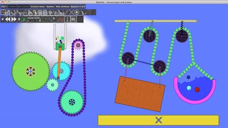 دانلود Algodoo 2.0.1 for Win/Mac - دانلود بازی  با فیزیک Algodoo 2 - سافت گذر