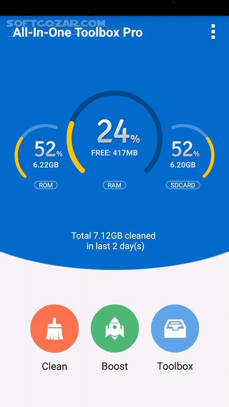 دانلود All-In-One Toolbox Pro 8.3.0 for Android +2.0 - دانلود جعبه ابزار برای اندروید - سافت گذر