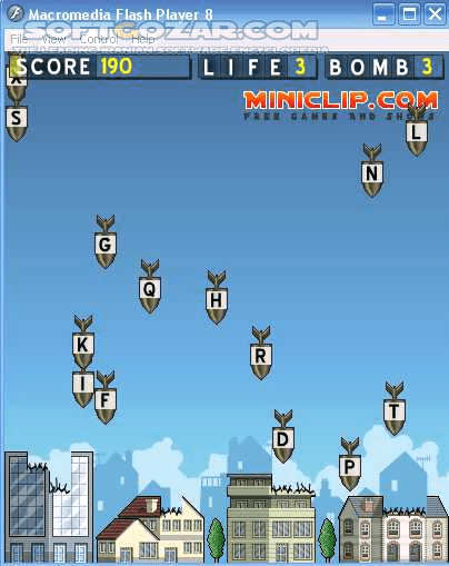 دانلود Alphattack 1.15 - دانلود بازی منفجر کردن حروف - سافت گذر