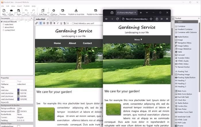 دانلود Ambiera RocketCake Professional 6.4.1 - دانلود طراحی سایت بدون کدنویسی - سافت گذر