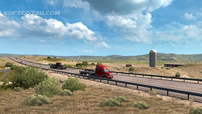 دانلود American Truck Simulator - Missouri + Update v1.54.2.18 - دانلود بازی شبیه ساز کامیون - سافت گذر