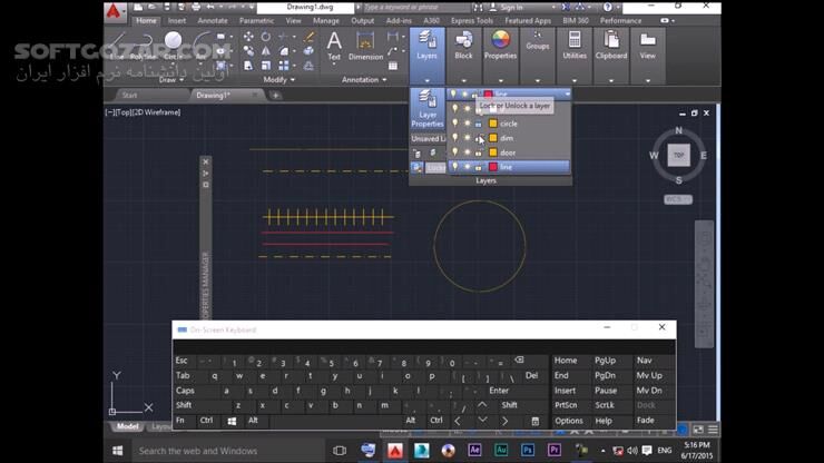 دانلود فیلم های آموزش AutoCAD به فارسی - دانلود آموزش اتوکد - سافت گذر