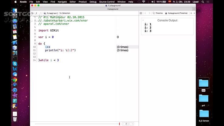 دانلود آموزش فارسی برنامه نویسی Swift - دانلود آموزش سوئیفت - سافت گذر