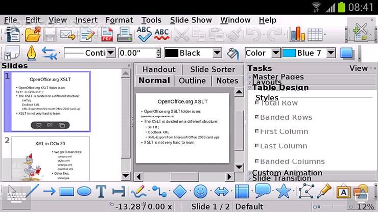 دانلود AndrOpen Office 4.6.2 for Android +5.0 - دانلود آفیس کامل برای اندروید - سافت گذر