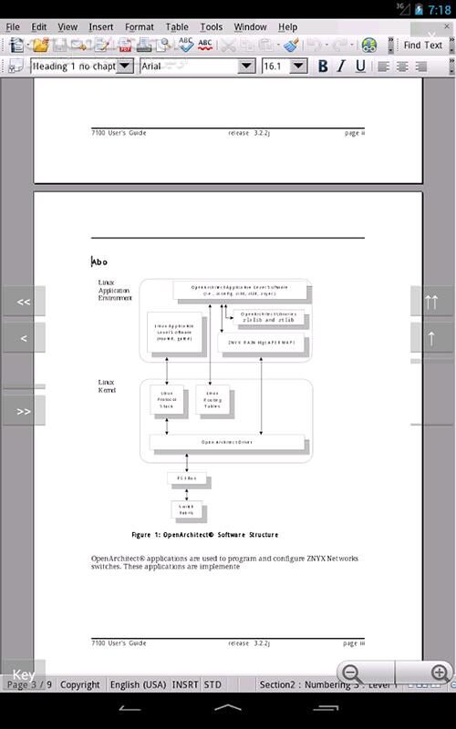 دانلود AndrOpen Office 4.6.2 for Android +5.0 - دانلود آفیس کامل برای اندروید - سافت گذر