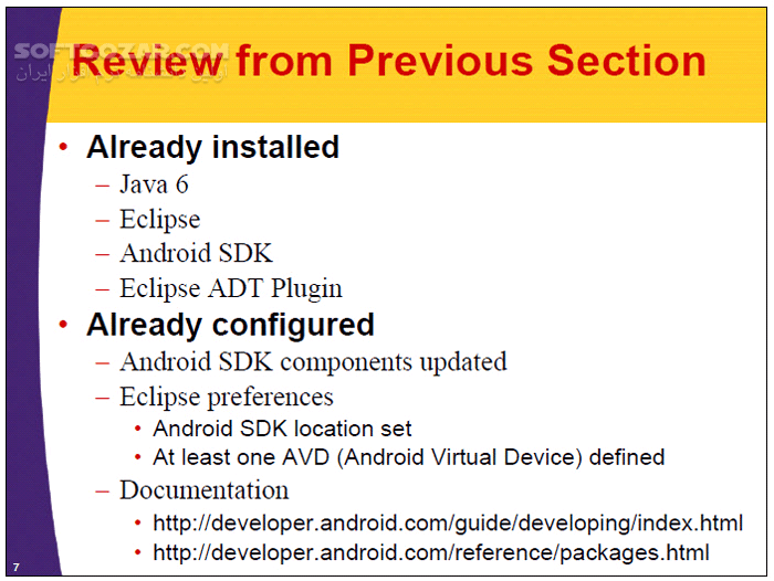 دانلود Android Programming Basics - دانلود کتاب مبانی برنامه نویسی اندروید - سافت گذر