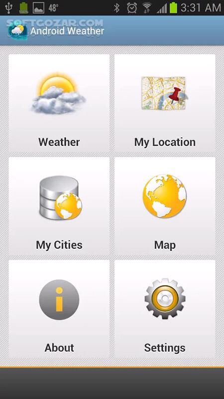 دانلود Android Weather & Clock Widget 6.5.2.2 for Android - دانلود آب و هوا برای اندروید - سافت گذر
