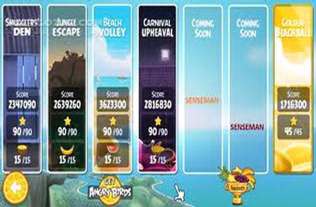 دانلود Angry Birds 4.0.0 / Rio 2.1.0 / Seasons 4.0.1 / Star Wars 1.5.0 / Star War II 1.2.1 - دانلود بازی انگری بردز - سافت گذر