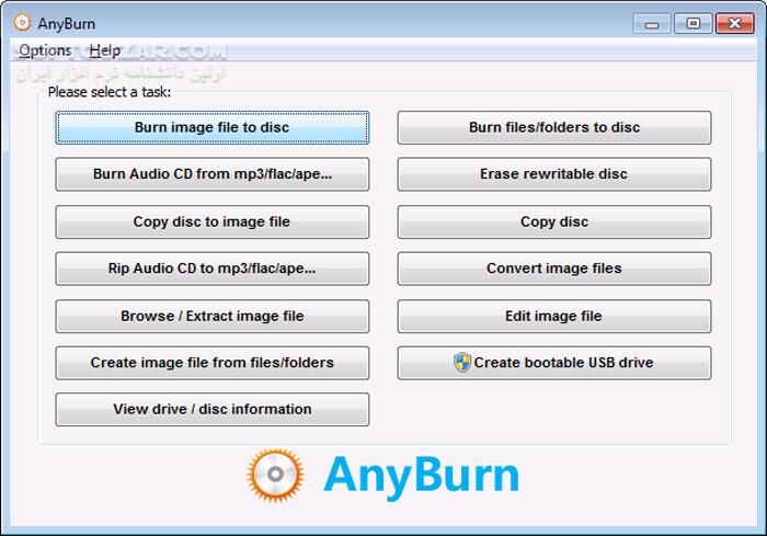 دانلود AnyBurn Pro 6.6.0 - دانلود رایت سی‌دی و دی‌وی‌دی - سافت گذر