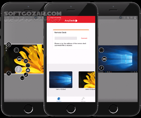 دانلود AnyDesk 9.6.9 Final Win/Mac/Linux - دانلود انی دسک نرم‌افزار کنترل از راه دور کامپیوتر - سافت گذر