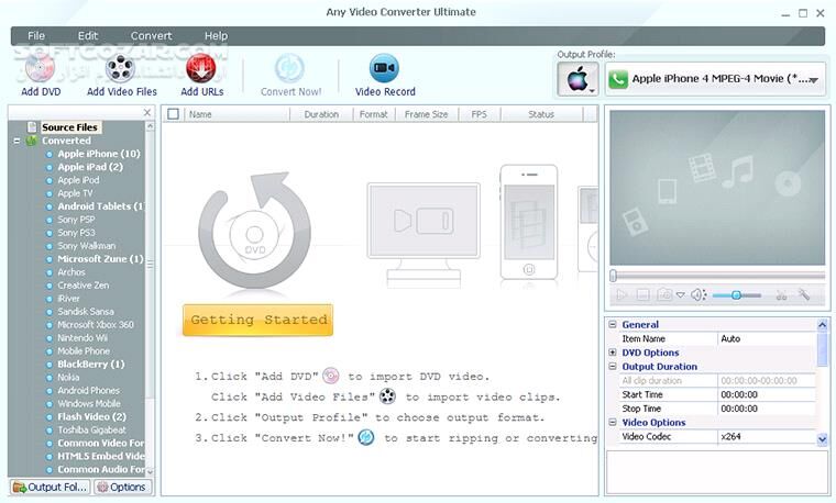 دانلود Any Video Converter Ultimate 7.1.8 / macOS - دانلود تبدیل ویدیو کانورتر - سافت گذر