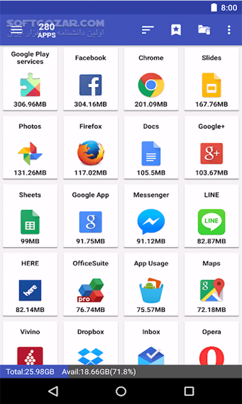 دانلود AppMgr Pro III 5.74 for Android +4.1 - دانلود مدیریت اپ برای اندروید - سافت گذر