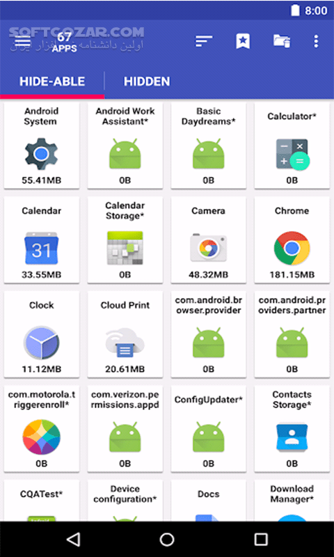 دانلود AppMgr Pro III 5.74 for Android +4.1 - دانلود مدیریت اپ برای اندروید - سافت گذر