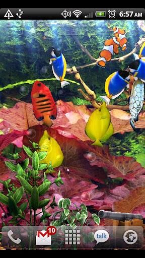 دانلود Aquarium Live Wallpaper 3.5 for Android +2.3 - دانلود آکواریوم زیبا با انواع ماهی برای اندروید - سافت گذر