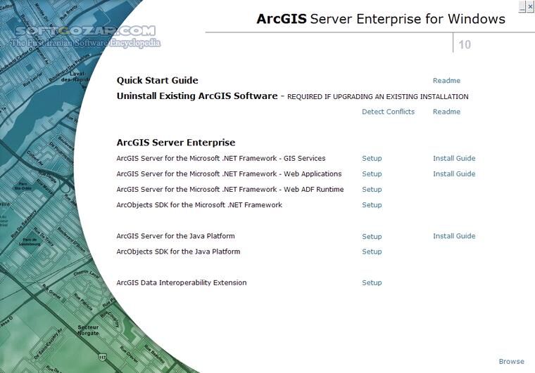 دانلود ESRI ArcGIS Server Enterprise 10.5 / 10.2 - دانلود نسخه 10 نرم افزار ArcGIS ویرایش Server با لایسنس بدون محدودیت - سافت گذر