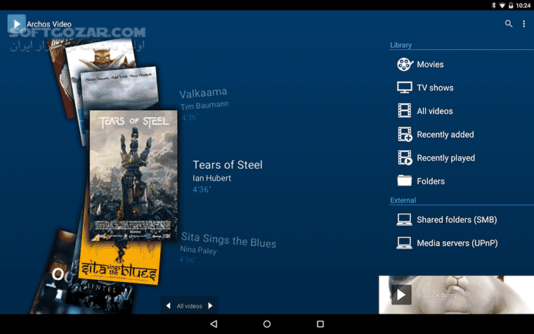 دانلود Archos Video Player 10.2.20180303.2237 /  All Codecs Plugin 3.3 for Android +4.2 - دانلود پلیر پخش تصویر قدرتمند برای اندروید - سافت گذر