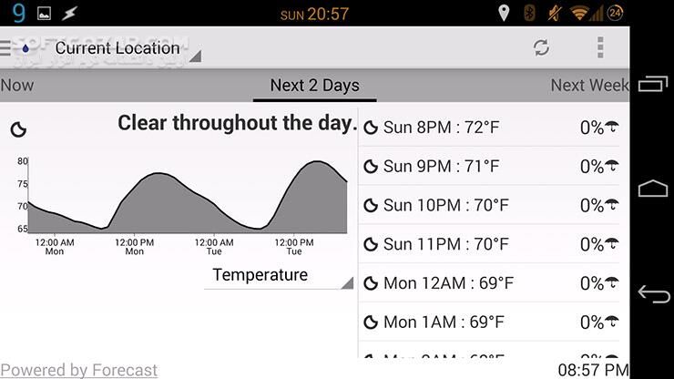 دانلود Arcus Weather Pro 6.0.0.6 for Android +4.0 - دانلود آب و هوا با محیطی ساده برای اندروید - سافت گذر