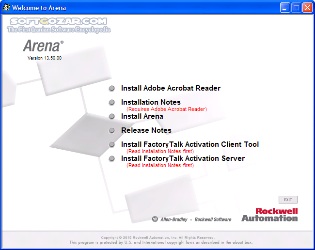 دانلود Rockwell Automation Arena 14.0 - دانلود بهترین نرم افزار شبیه سازی و مدل سازی - سافت گذر