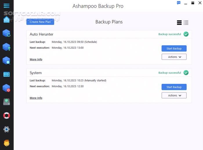 دانلود Ashampoo Backup Pro 27.5.37 - دانلود بکاپ گیری از ویندوز - سافت گذر