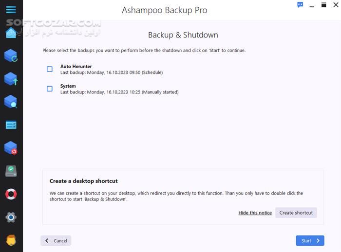 دانلود Ashampoo Backup Pro 27.5.37 - دانلود بکاپ گیری از ویندوز - سافت گذر