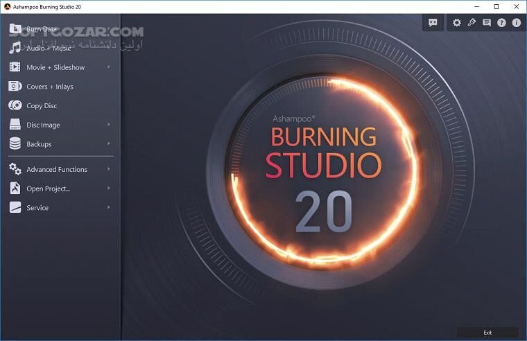 دانلود Ashampoo Burning Studio 2026 v1.27 - دانلود ساخت و رایت دیسک آشامپو - سافت گذر