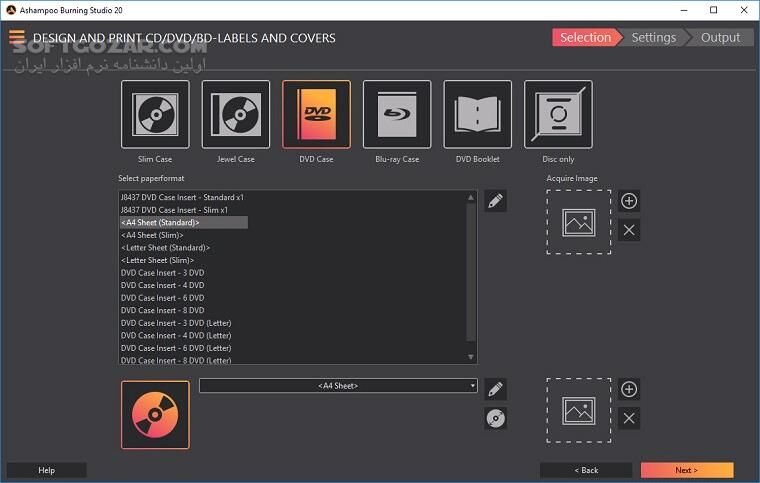 دانلود Ashampoo Burning Studio 2026 v1.27 - دانلود ساخت و رایت دیسک آشامپو - سافت گذر