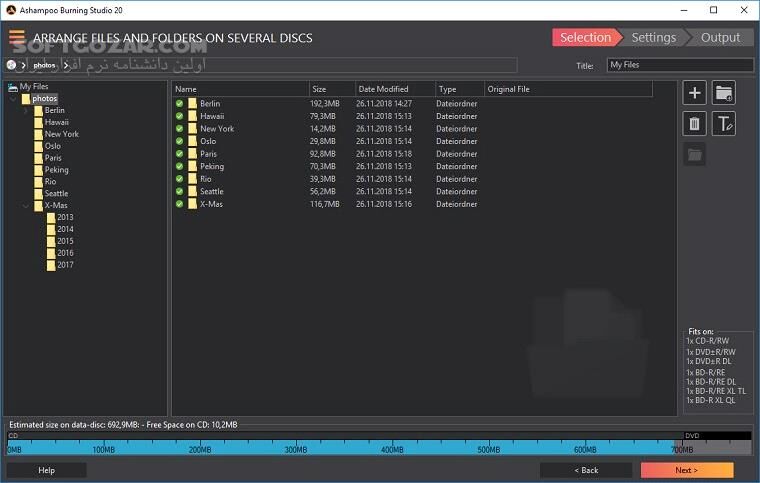 دانلود Ashampoo Burning Studio 2026 v1.27 - دانلود ساخت و رایت دیسک آشامپو - سافت گذر