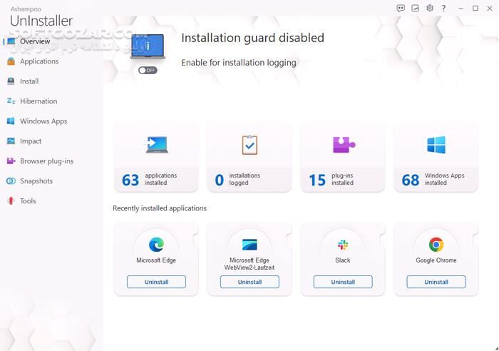دانلود Ashampoo UnInstaller 16.00.02 - دانلود حذف برنامه های غیرضروری - سافت گذر