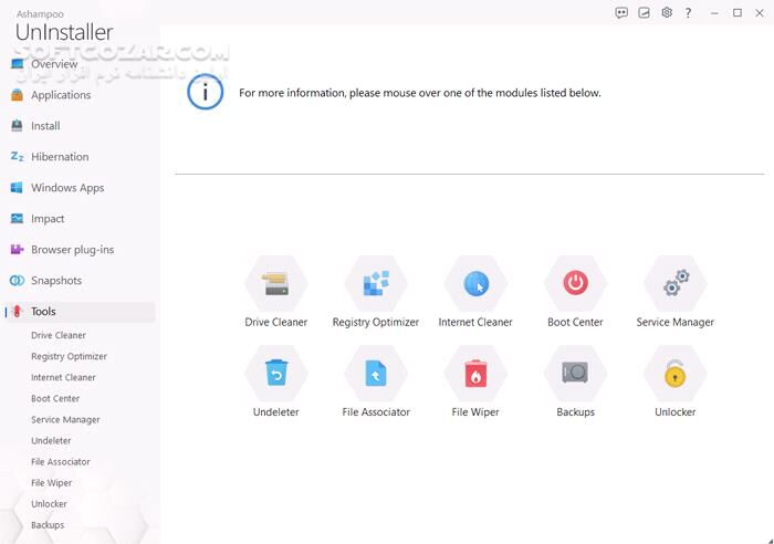 دانلود Ashampoo UnInstaller 16.00.02 - دانلود حذف برنامه های غیرضروری - سافت گذر