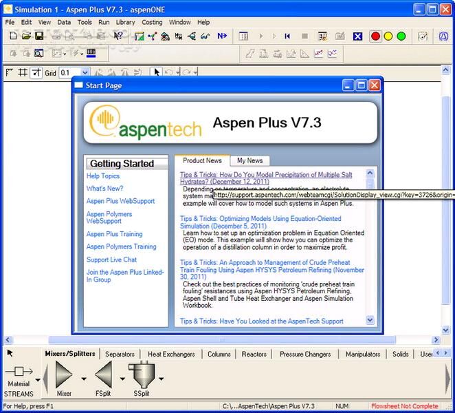 دانلود AspenTech AspenONE 8.6 DVD 1-2 + Video Training - دانلود اسپن وان - سافت گذر