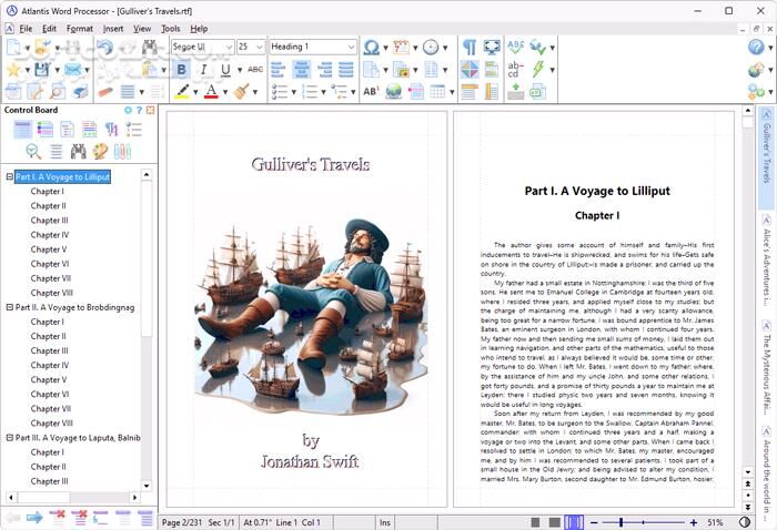 دانلود Atlantis Word Processor 5.0.0.17 - دانلود پردازشگر متن - سافت گذر
