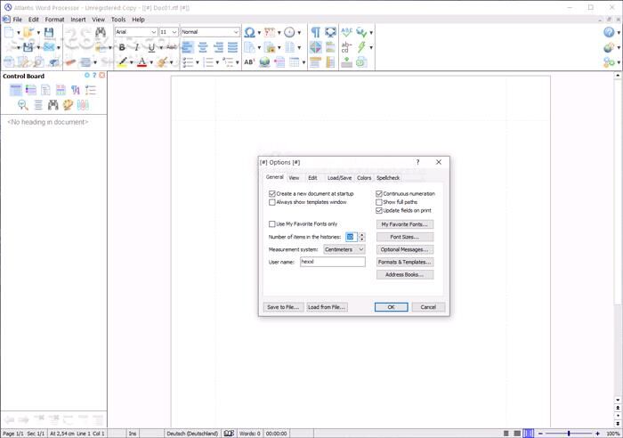 دانلود Atlantis Word Processor 5.0.0.17 - دانلود پردازشگر متن - سافت گذر