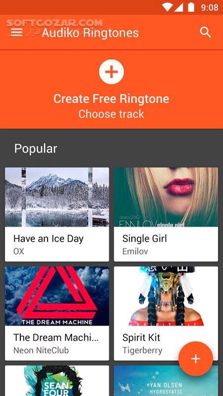 دانلود Audiko ringtones for Android 2.28.20 PRO For Android +4.1 - دانلود زنگ موبایل برای اندروید - سافت گذر