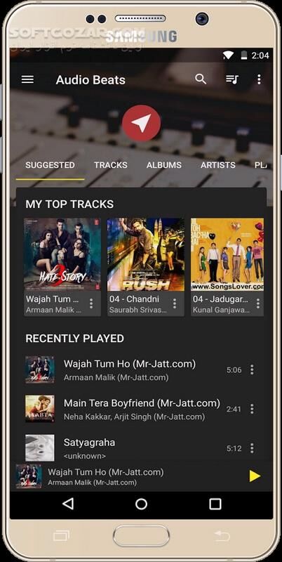 دانلود Audio Beats – Music Player Premium Full 6.7.3 for Android +4.1 - دانلود پلیر صوتی بیتس برای اندروید - سافت گذر