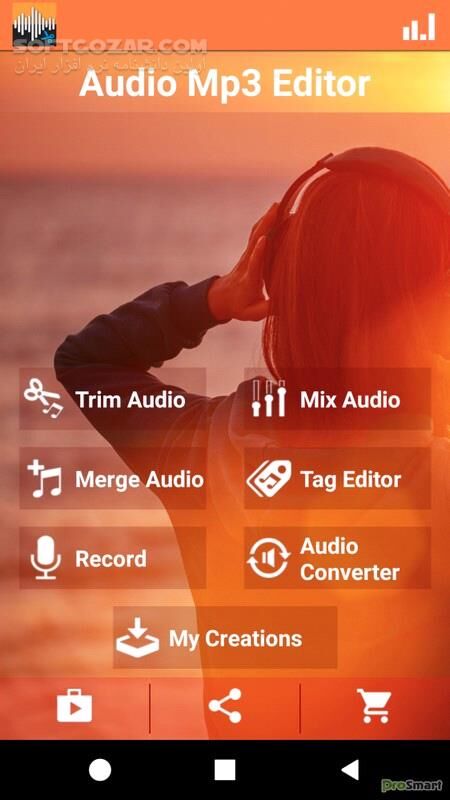 دانلود Audio MP3 Cutter Mix Converter and Make Ringtones 1.86 Pro For Android +4.0 - دانلود برنامه ویرایش و برش صدا برای اندروید - سافت گذر