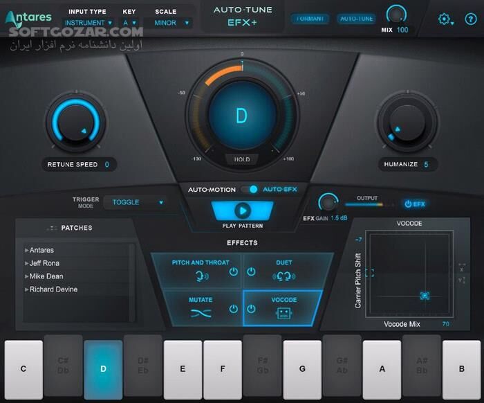 دانلود Antares Auto-Tune Unlimited 2023.12 (x64) - دانلود تصحیح صدای خوانندگان و موسیقی - سافت گذر