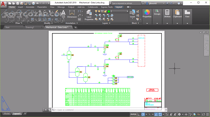 دانلود Autodesk AutoCAD Mechanical 2026.0.1 / 2025.0.1 / 2024 / 2022.0.1 / 2021.0.1 / 2020.0.1 / 2019.1 - دانلود اتوکد مکانیکال - سافت گذر
