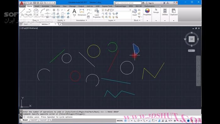 دانلود دوره آموزش ویدئویی اسرار اتوکد به زبان فارسی - دانلود آموزش اتوکد به زبان فارسی - سافت گذر