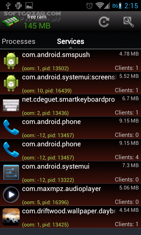 دانلود AutoKiller Memory Optimizer Pro 8.7.207 for Android +2.3 - دانلود بهینه سازی رم و افزایش فضای خالی برای اندروید - سافت گذر